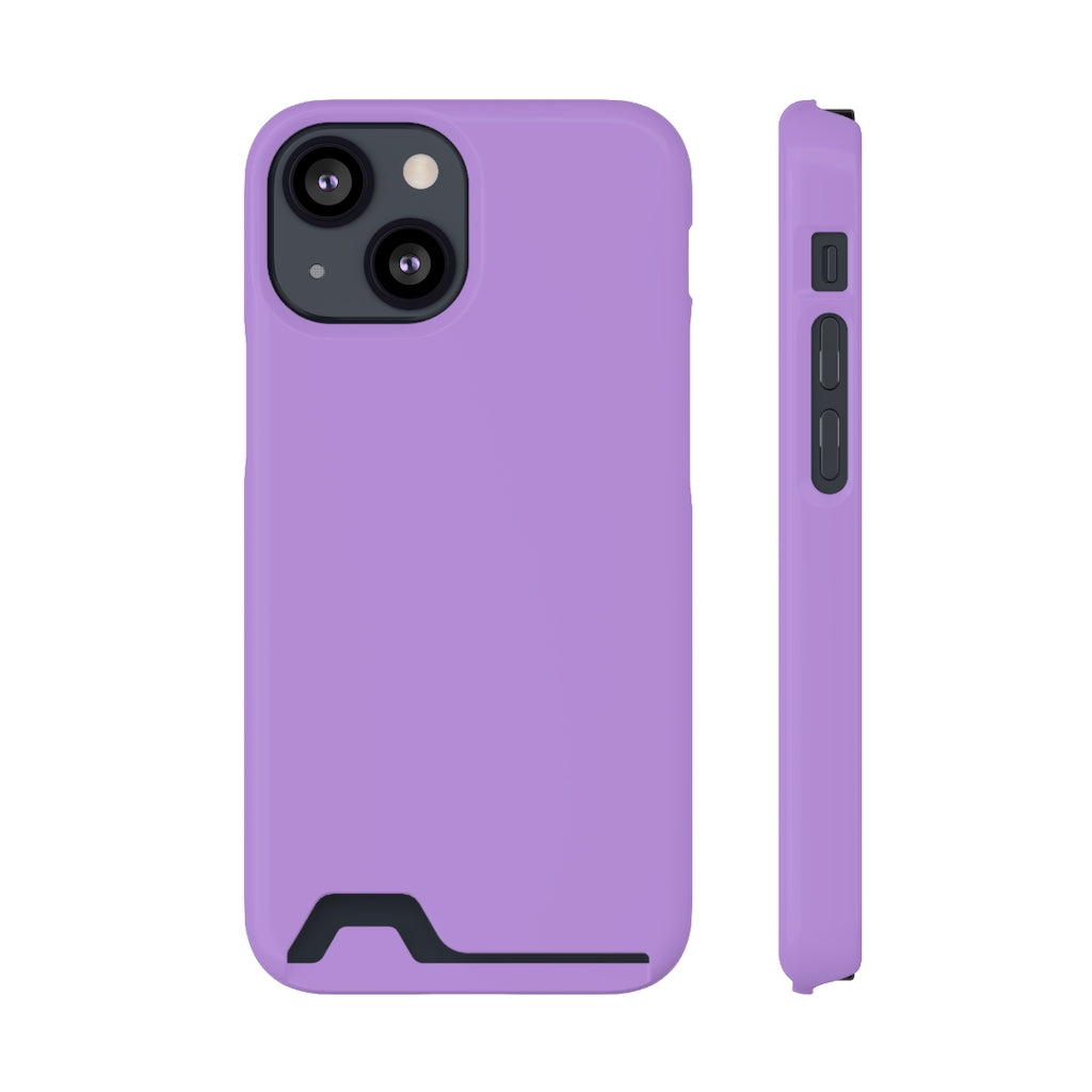 Bright Lavender iPhone Case (Card) iPhone 13 Mini Glossy With gift packaging Phone Case