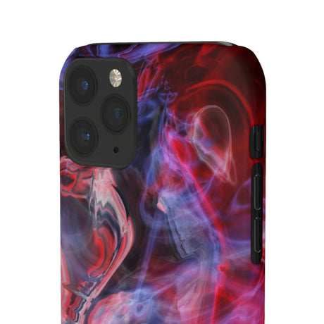 Red Marble iPhone Case (Slim) Phone Case