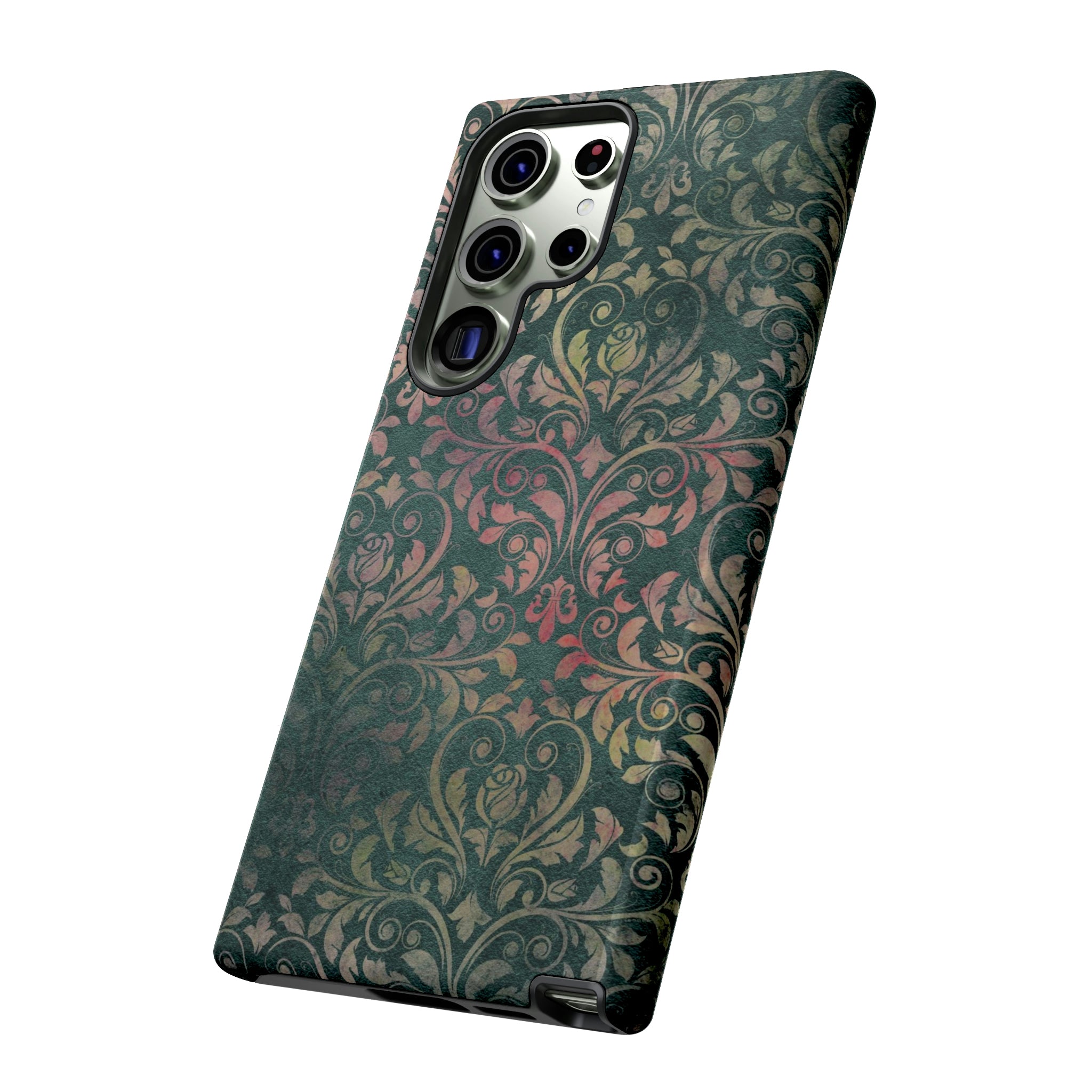 Rogruela Gothic Flower Samsung Case (Protective) Phone Case