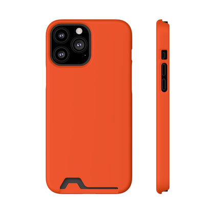 International Orange iPhone Case (Card) iPhone 13 Pro Max Matte With gift packaging Phone Case