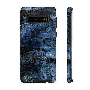 Blue StoneWall Android Case (Protective) Samsung Galaxy S10 Matte Phone Case