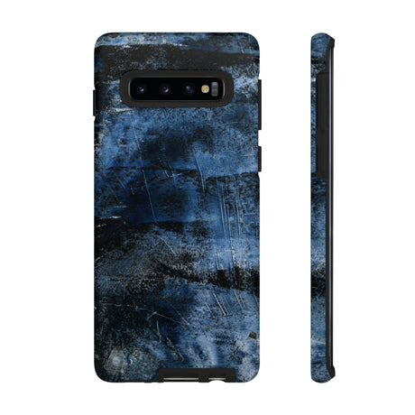 Blue StoneWall Android Case (Protective) Samsung Galaxy S10 Matte Phone Case