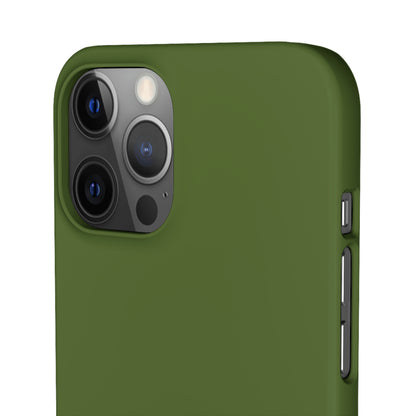 Dark Olive Green iPhone Case (Slim) Phone Case