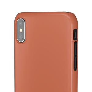 Copper Red iPhone Case (Slim) Phone Case