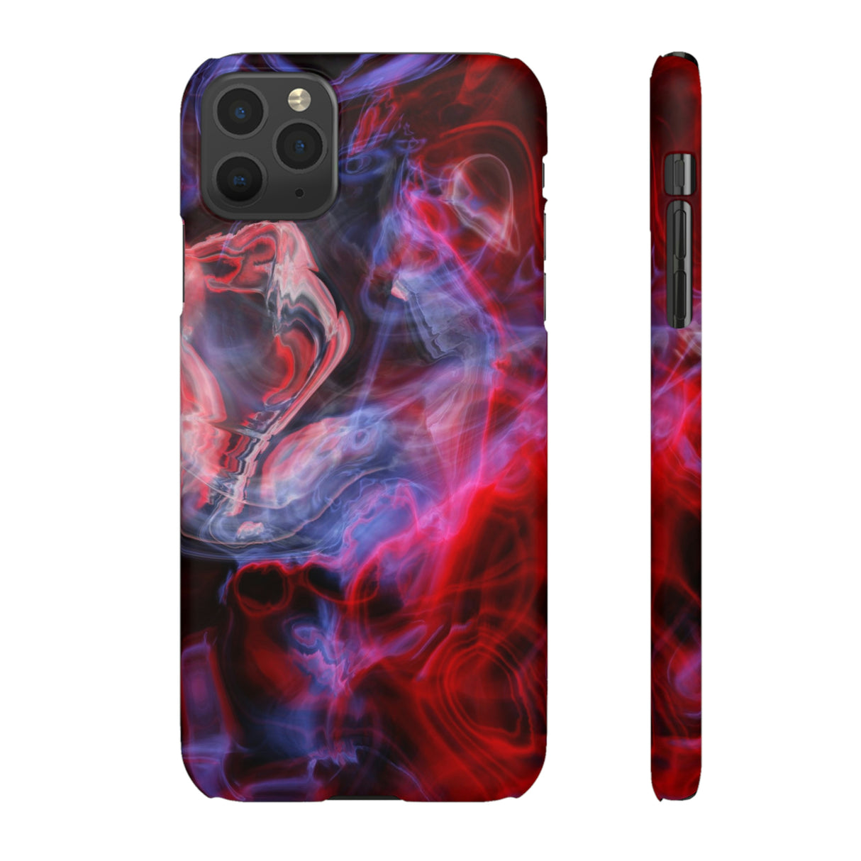 Red Marble iPhone Case (Slim) iPhone 11 Pro Max Matte Phone Case