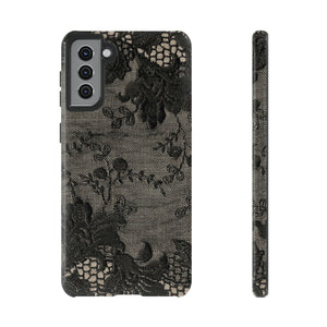 Roclop Gothic Flower Samsung Case (Protective) Samsung Galaxy S21 Plus Glossy Phone Case