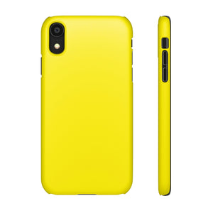 Canary Yellow iPhone Case (Slim) iPhone XR Matte Phone Case