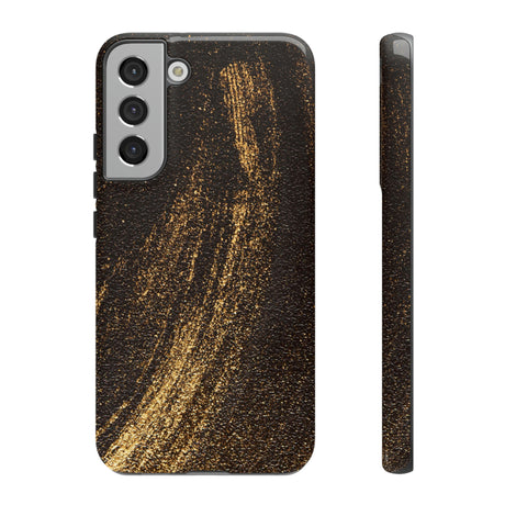 Golden Dust Android Case (Protective) Samsung Galaxy S22 Plus Glossy Phone Case