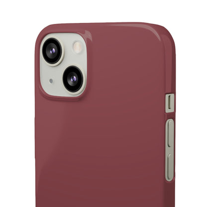 Cordovan Purple iPhone Case (Slim) Phone Case