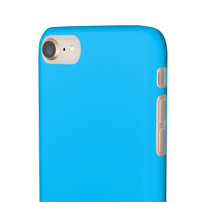 Deep Sky Blue iPhone Case (Slim) Phone Case