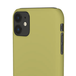 Dark Khaki iPhone Case (Slim) Phone Case