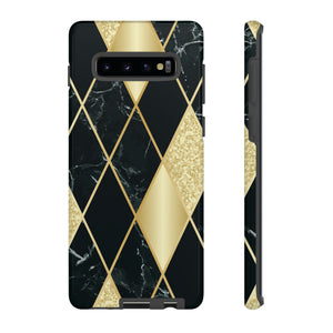 Glitter Rhombus Android Case (Protective) Samsung Galaxy S10 Plus Glossy Phone Case