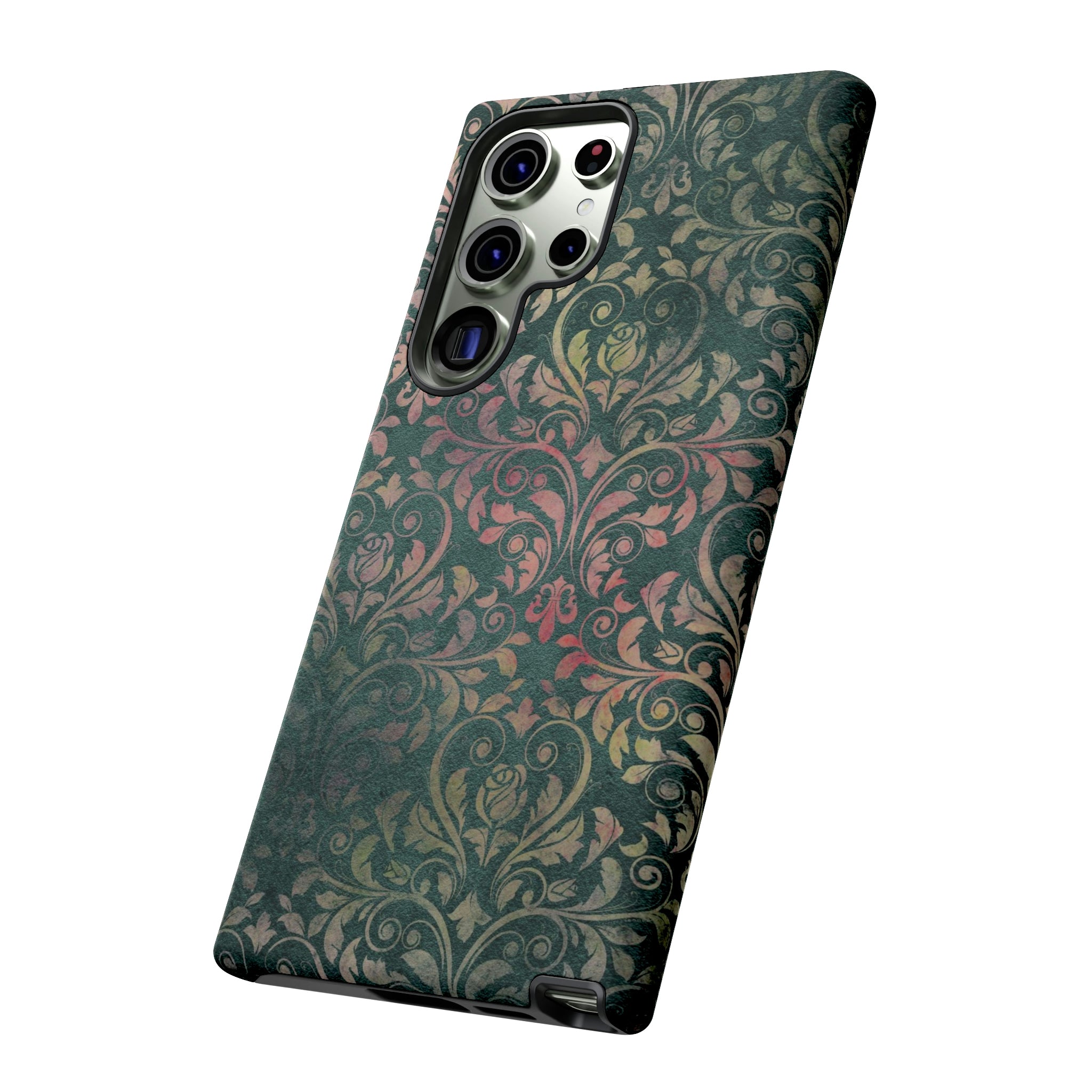 Rogruela Gothic Flower Samsung Case (Protective) Phone Case