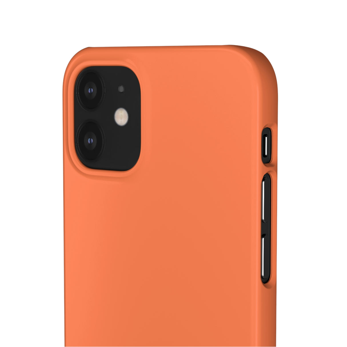 Coral Orange iPhone Case (Slim) Phone Case