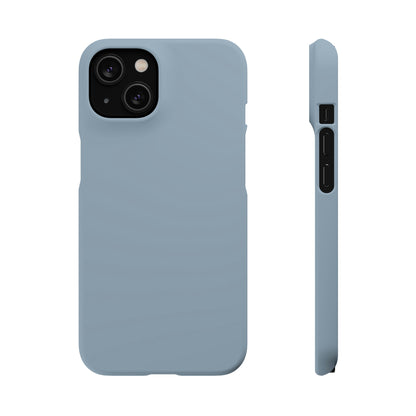 Cadet Grey iPhone Case (Slim) iPhone 14 Matte Phone Case