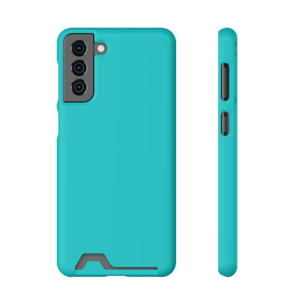 Dark Turquoise Samsung Case (Card) Samsung Galaxy S21 Plus Matte With gift packaging Phone Case