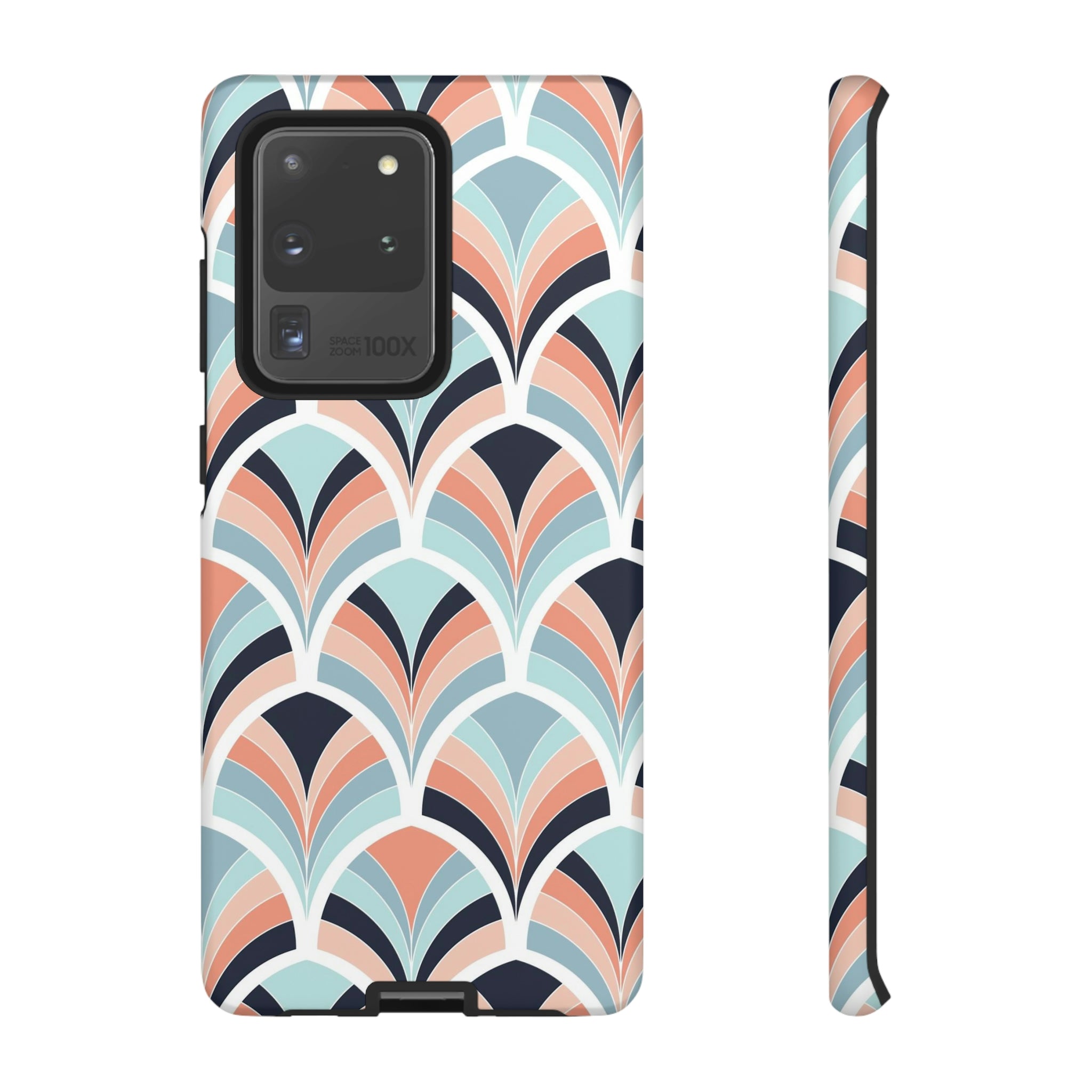 Baby blue Retro Samsung Case (Protective) Samsung Galaxy S20 Ultra Matte Phone Case