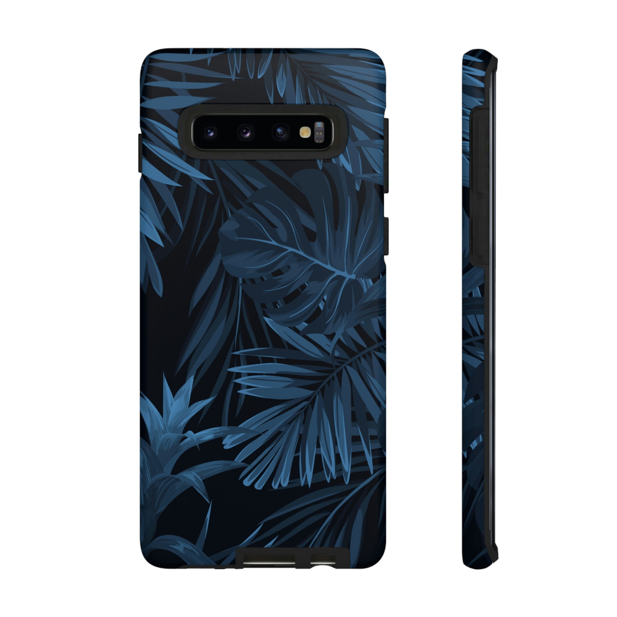 Blue Tropical Android Case (Protective) Samsung Galaxy S10 Matte Phone Case