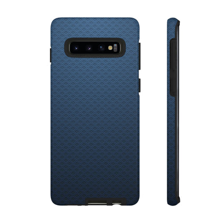 Exclusive Blue Android Case (Protective) Samsung Galaxy S10 Glossy Phone Case