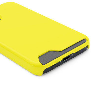 Cadmium Yellow iPhone Case (Card) Phone Case