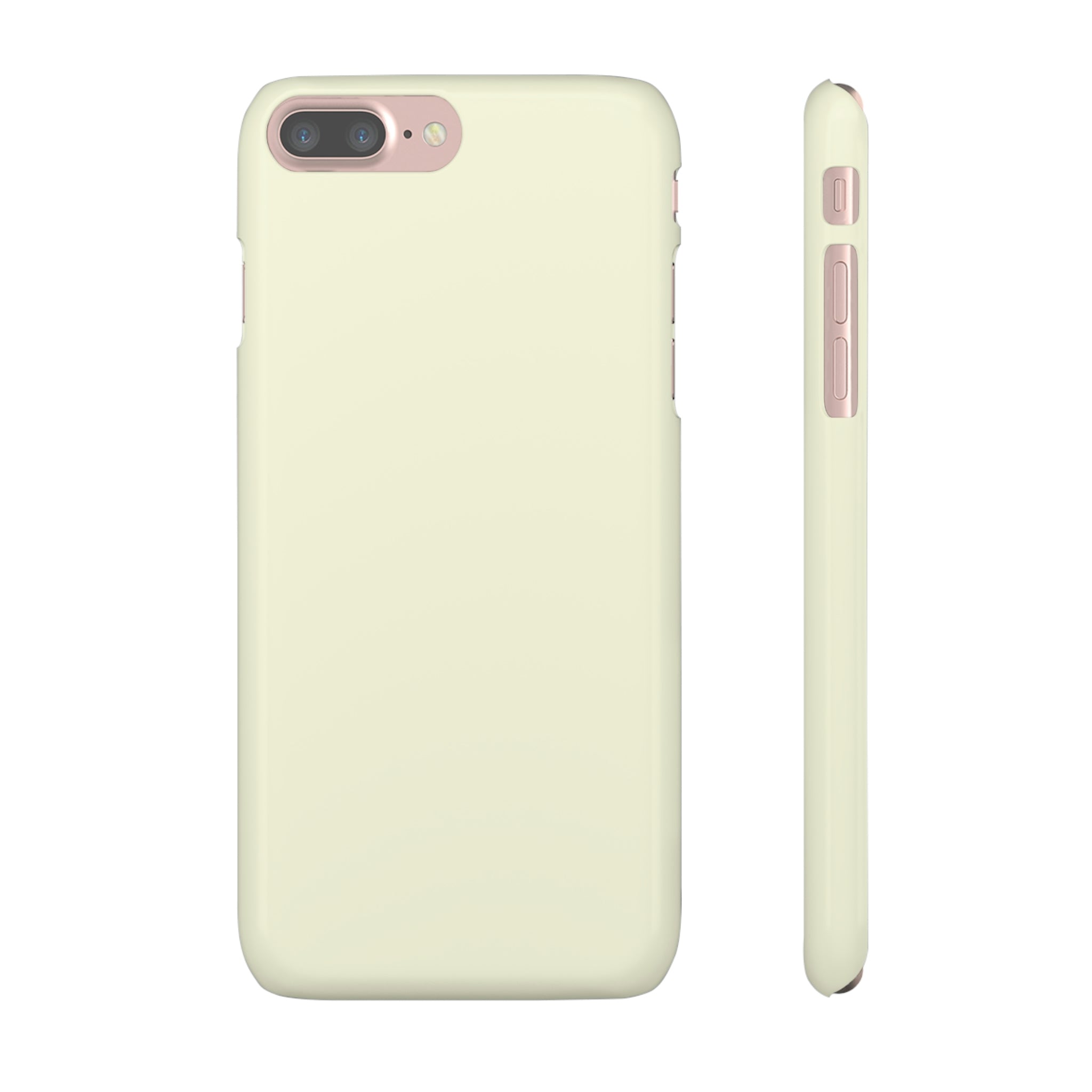 Beige iPhone Case (Slim) iPhone 7 Plus Glossy Phone Case