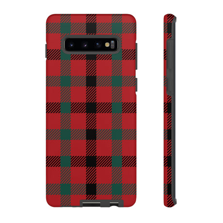 Red Flannel Android Case (Protective) Samsung Galaxy S10 Plus Matte Phone Case