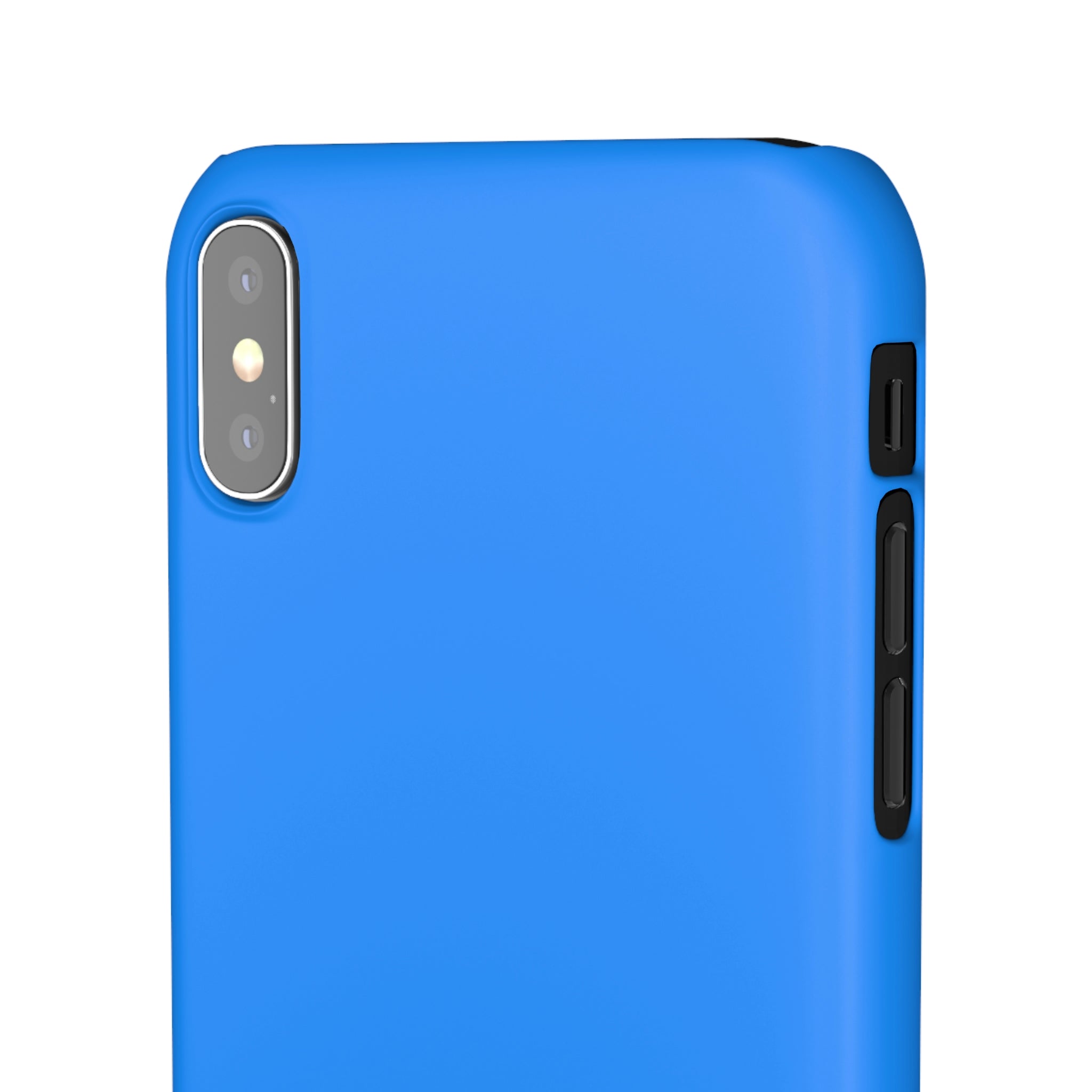 Dodger Blue iPhone Case (Slim) Phone Case