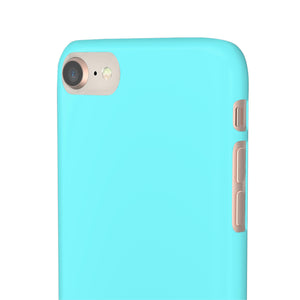 Electric Blue iPhone Case (Slim) Phone Case