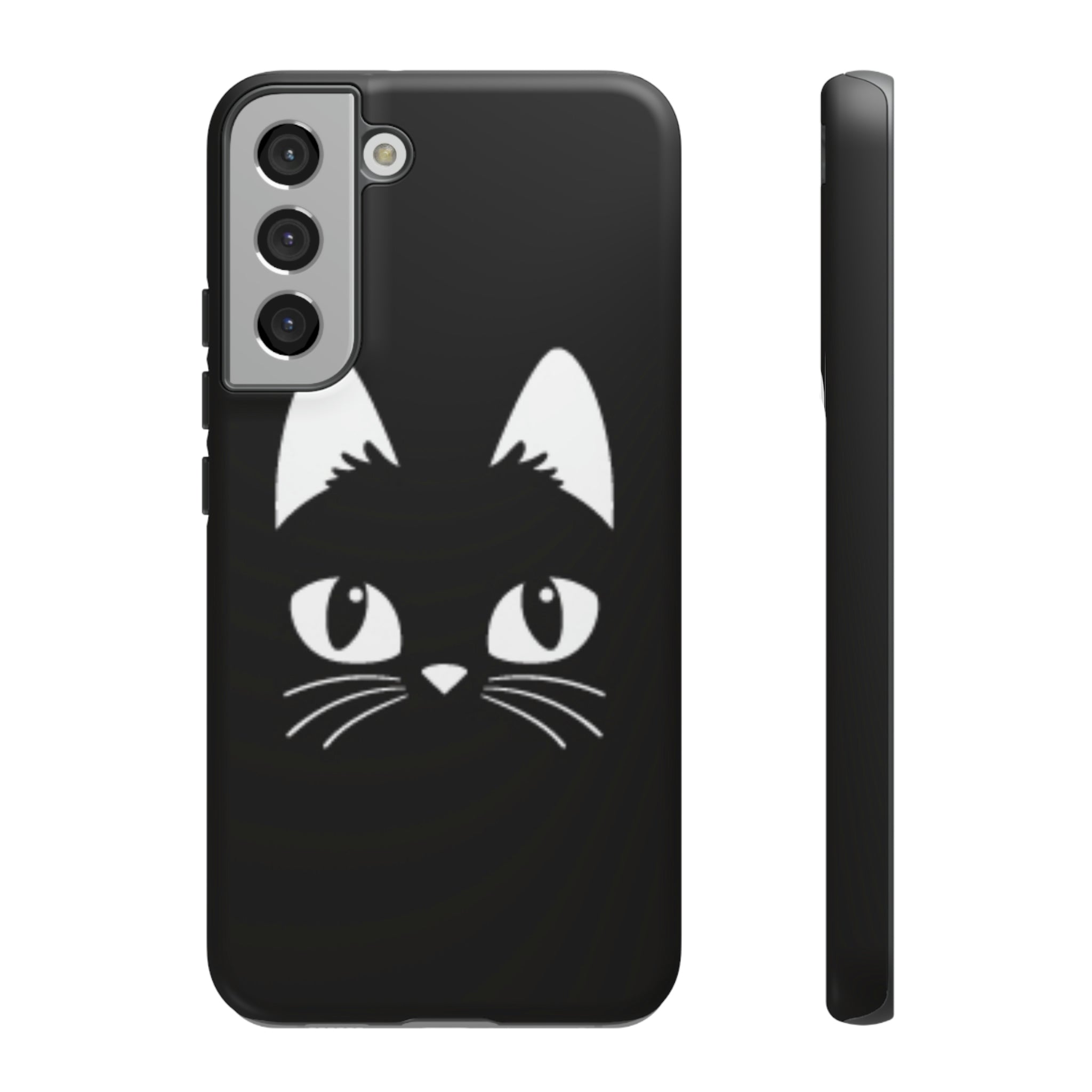 Cat Icon Android Case (Protective) Samsung Galaxy S22 Plus Matte Phone Case