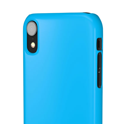 Deep Sky Blue iPhone Case (Slim) Phone Case