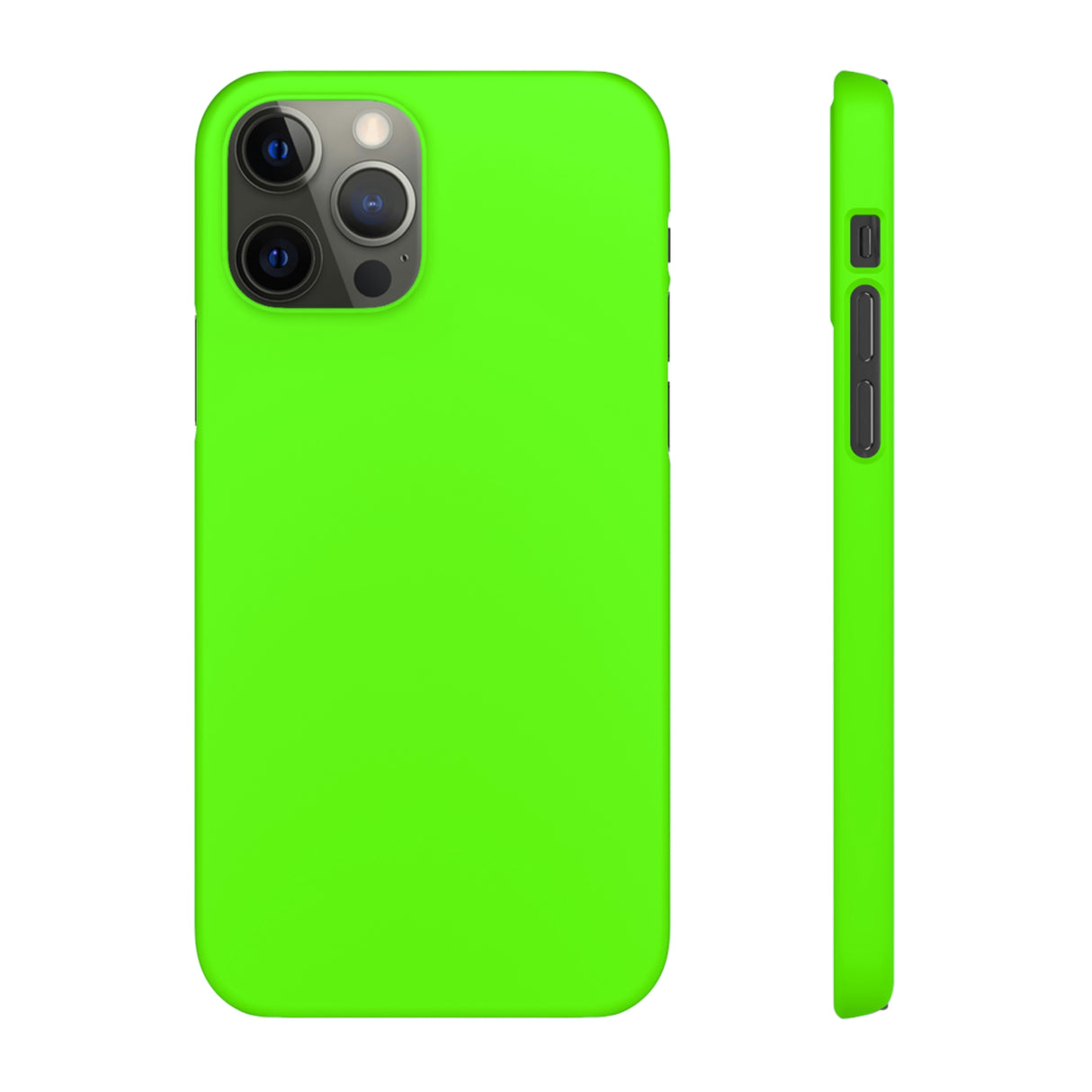 Bright Green iPhone Case (Slim) iPhone 12 Pro Matte Phone Case