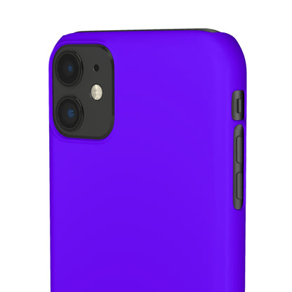 Electric Indigo iPhone Case (Slim) Phone Case