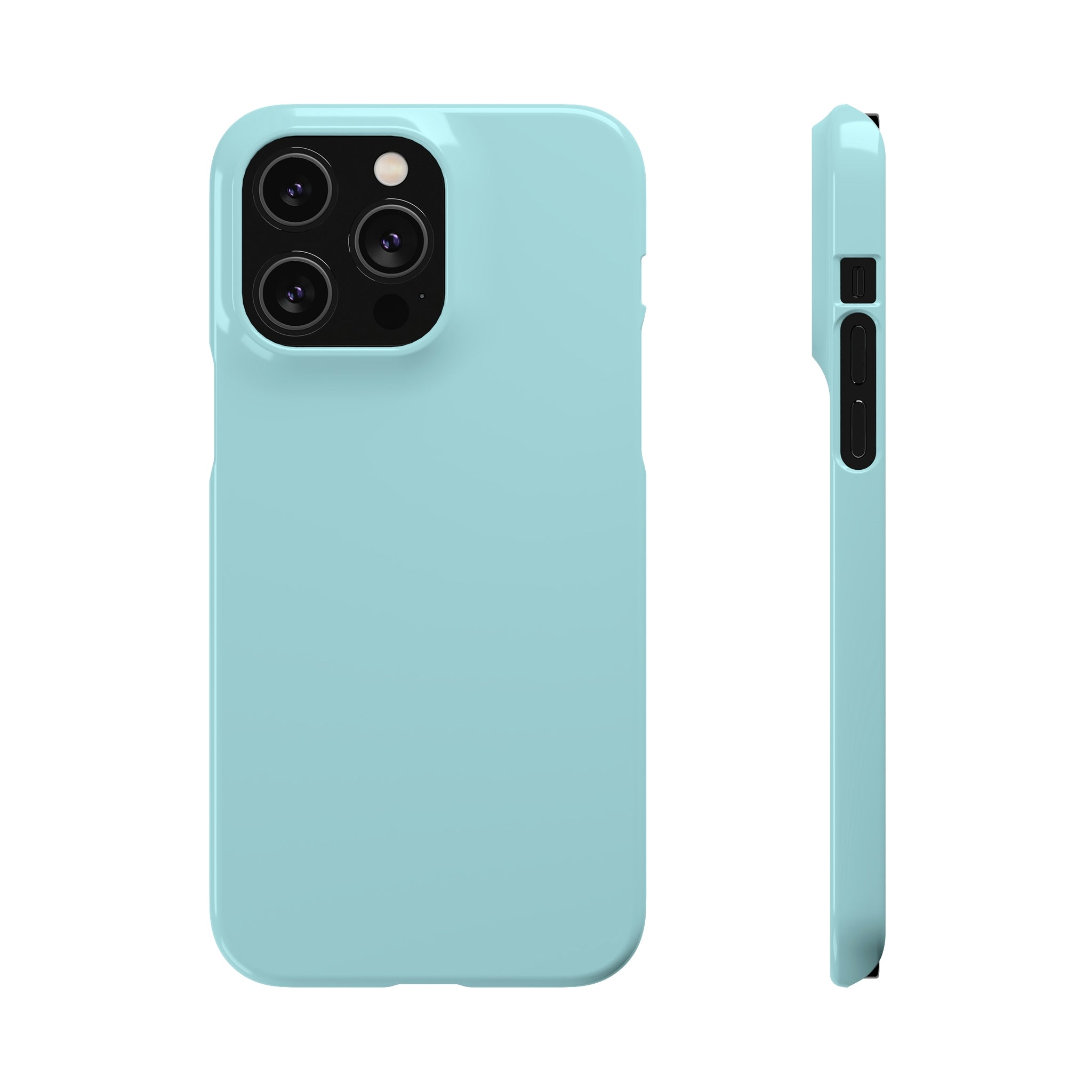 Crystal Blue iPhone Case (Slim) iPhone 14 Pro Max Glossy Phone Case