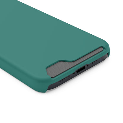 Celadon Green iPhone Case (Card) Phone Case