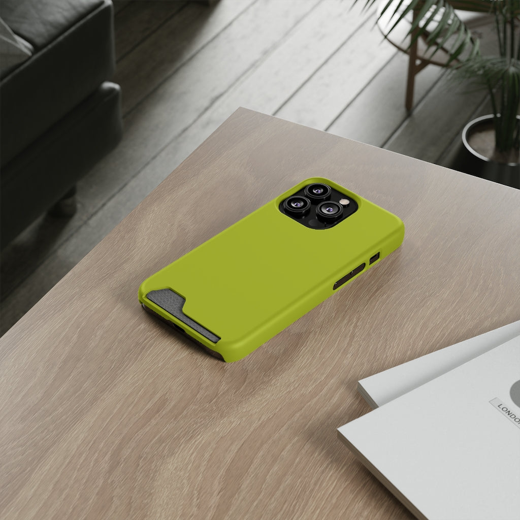 Acid Green iPhone Case (Card) Phone Case