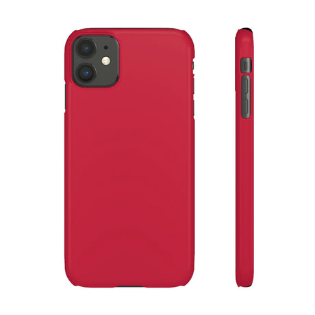 Cardinal Red iPhone Case (Slim) iPhone 11 Glossy Phone Case