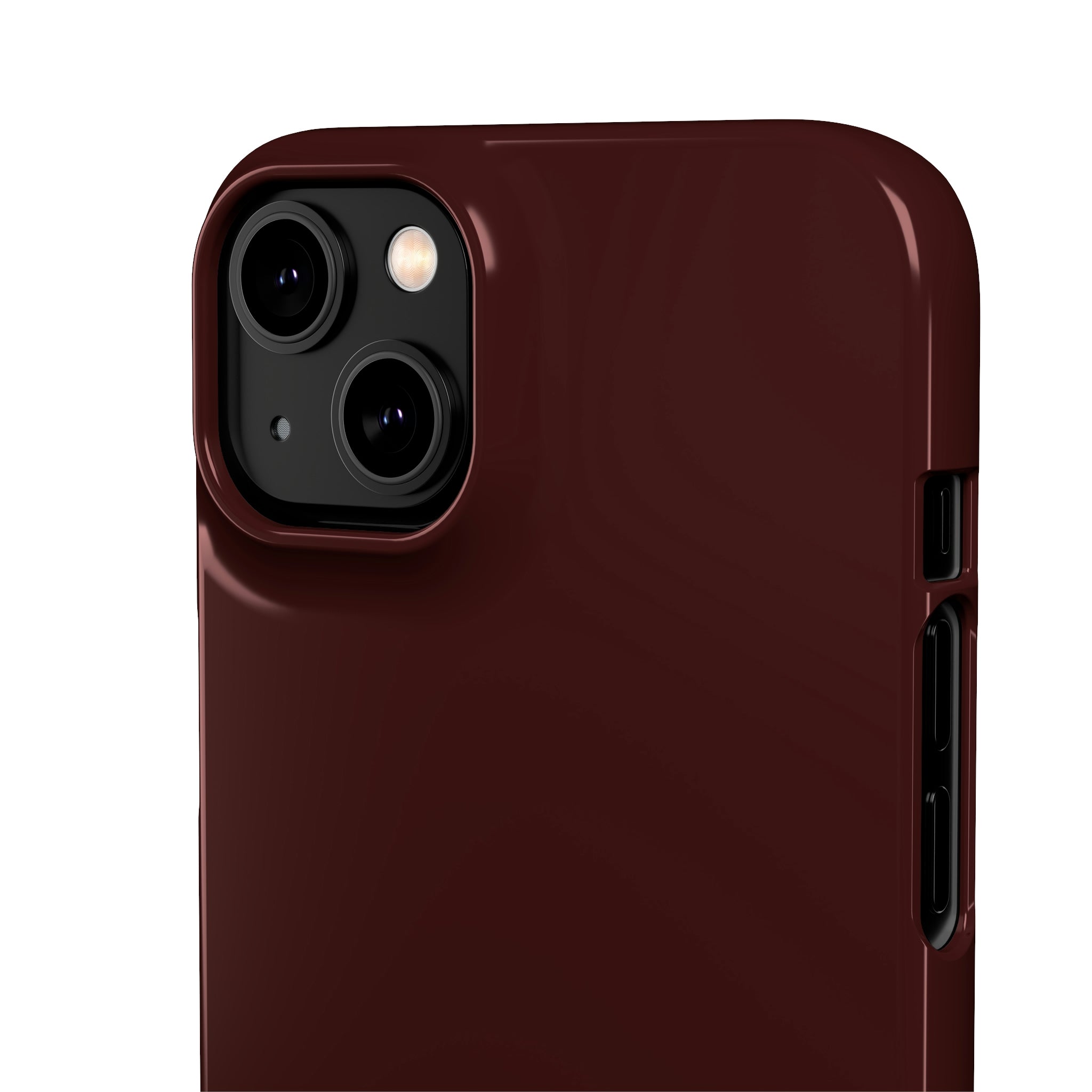 Dark Sienna Purple iPhone Case (Slim) Phone Case