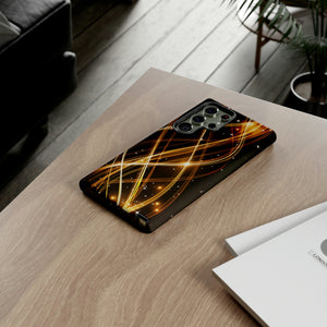 Golden Lines Android Case (Protective) Phone Case