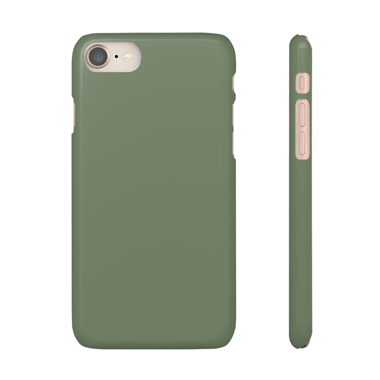 Camouflage Green iPhone Case (Slim) iPhone 8 Glossy Phone Case