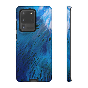 Blue River Ink Art Android Case (Protective) Samsung Galaxy S20 Ultra Matte Phone Case