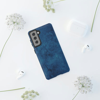 Grunge Navy Blue Android Case (Protective) Phone Case