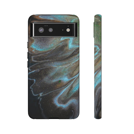 Smaragd Glitter Ink Art Android Case (Protective) Google Pixel 6 Glossy Phone Case