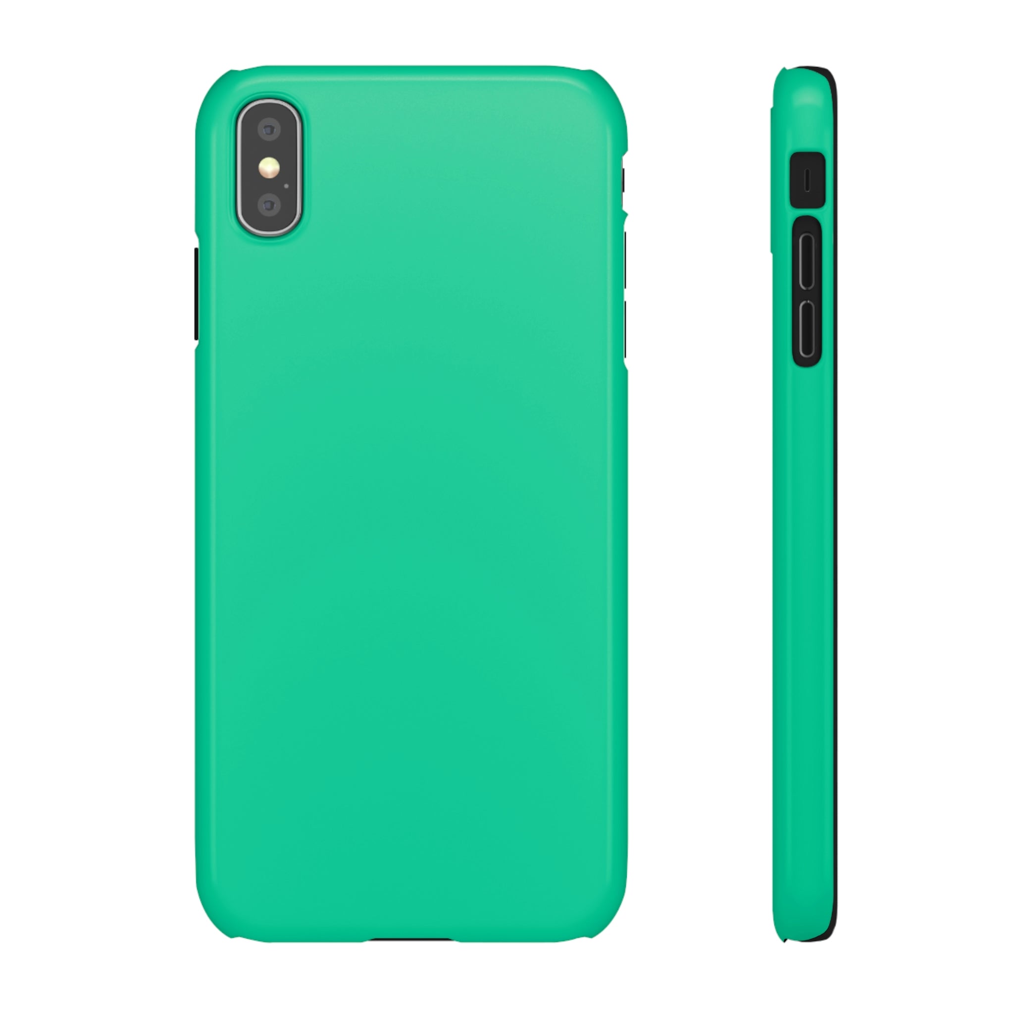 Caribbean Green iPhone Case (Slim) iPhone XS MAX Glossy Phone Case