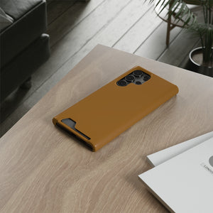 Golden Brown Android Case (Card) Phone Case