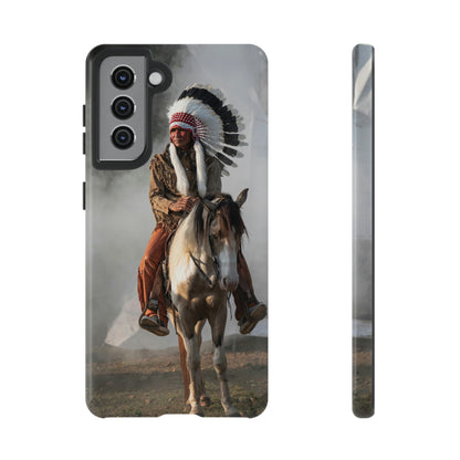 Indian Cheif Android Case (Protective) Samsung Galaxy S21 Glossy Phone Case