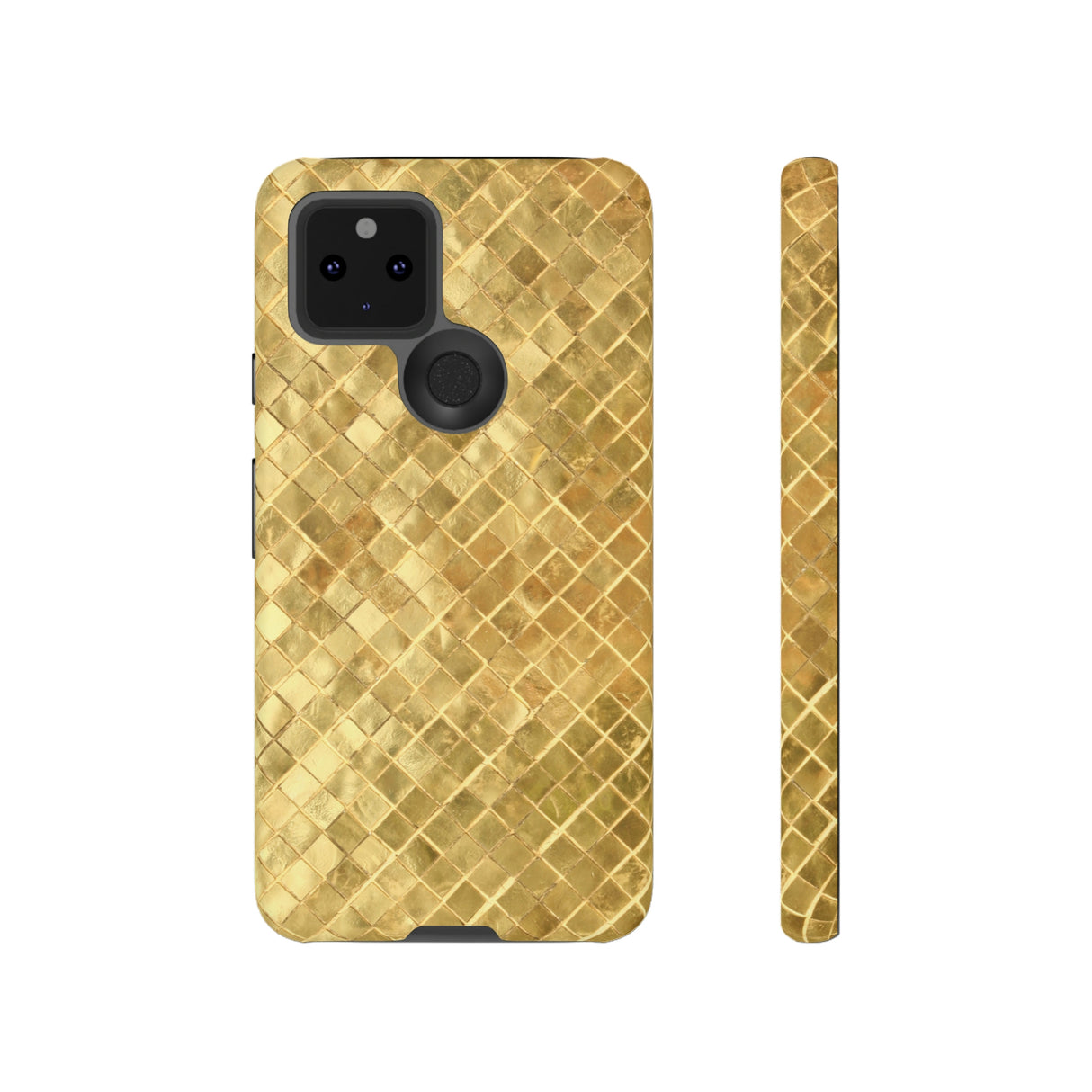 Golden Mosaic Android Case (Protective) Google Pixel 5 5G Matte Phone Case