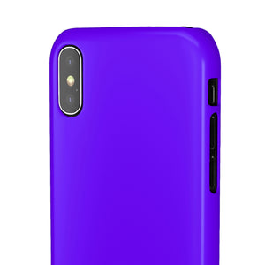 Electric Indigo iPhone Case (Slim) Phone Case