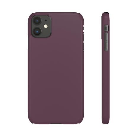 Eggplant iPhone Case (Slim) iPhone 11 Glossy Phone Case