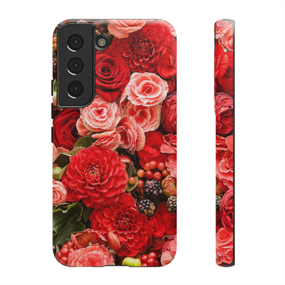 Flower Wall Android Case (Protective) Samsung Galaxy S22 Matte Phone Case