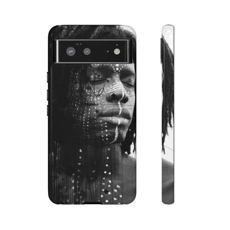 Face Paint Android Case (Protective) Google Pixel 6 Glossy Phone Case